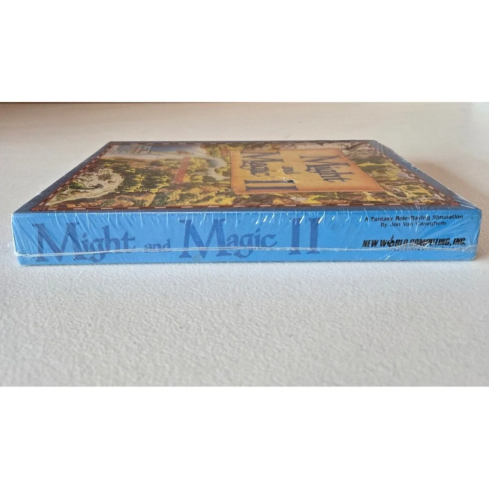 Sealed Vintage Might and‎ Magic II IBM PC Big Box Game